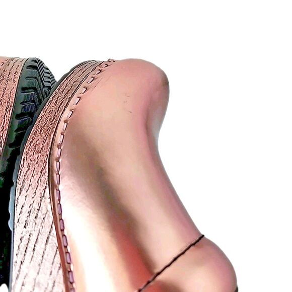 Dansko Professional Rose Chrome Metallic Patent Leather Clog EU 38 US 7.5 8 Pink - Picture 8 of 10